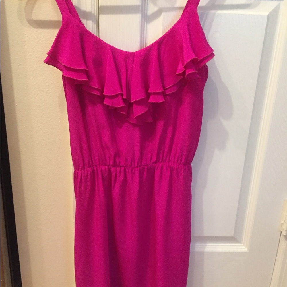 Silk Blouson Dress